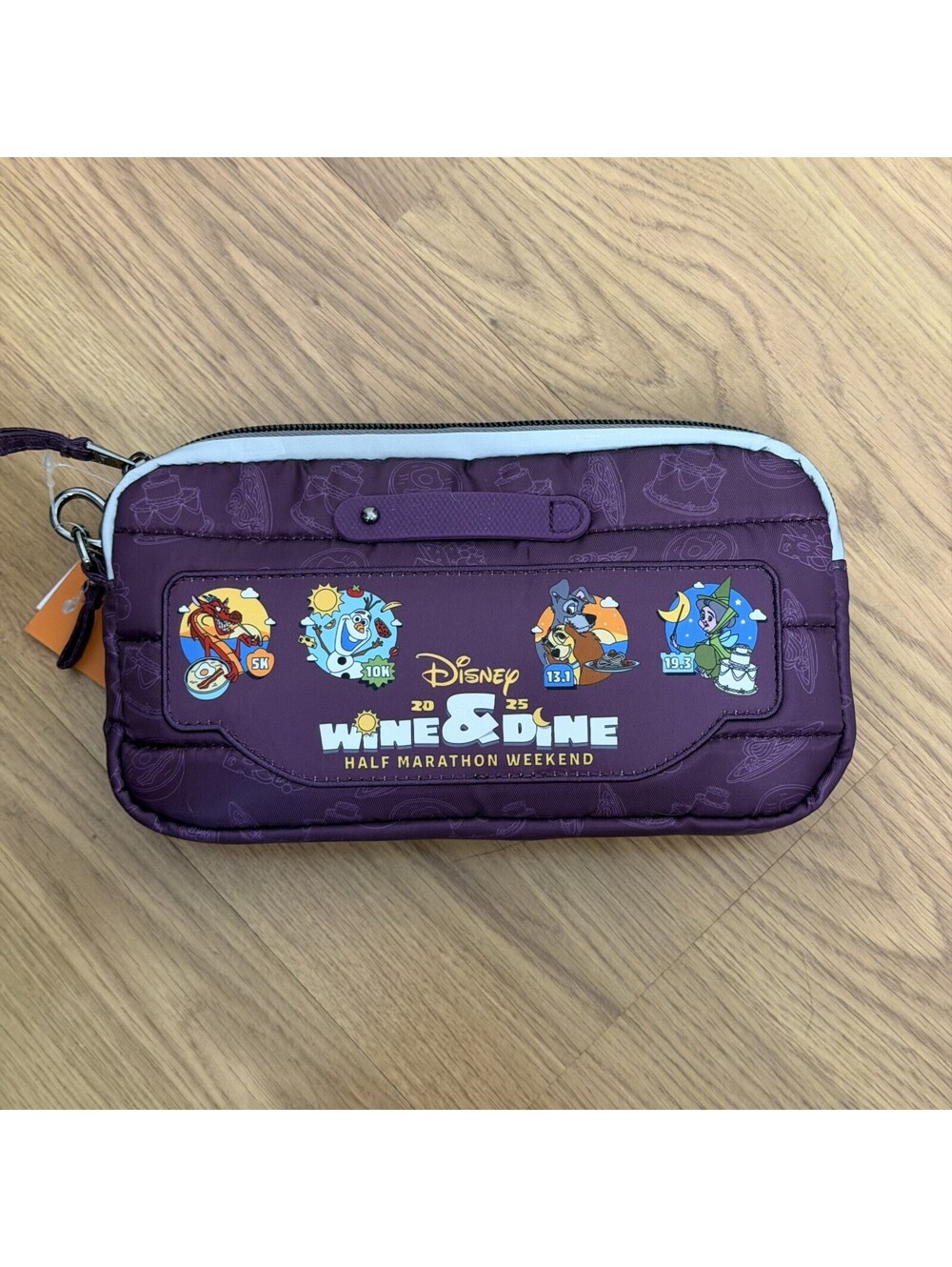 2025 RunDisney Wine & Dine Half Marathon Lug Coupe Crossbody Bag Fanny Pack